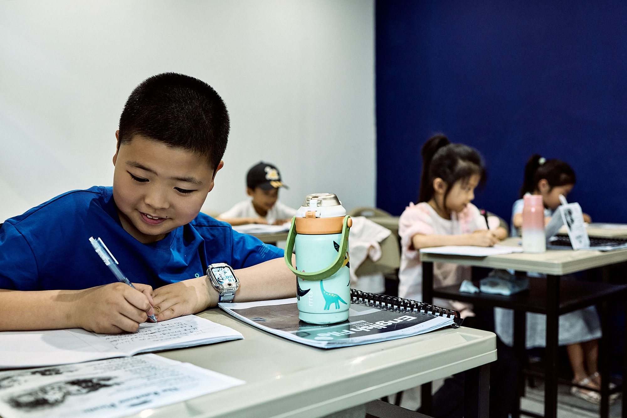 Students learning at GL Academy